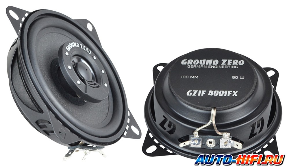 2-полосная коаксиальная акустика Ground Zero GZIF 4001FX 2-полосная коаксиальная акустика Ground Zero GZIF 4001FX